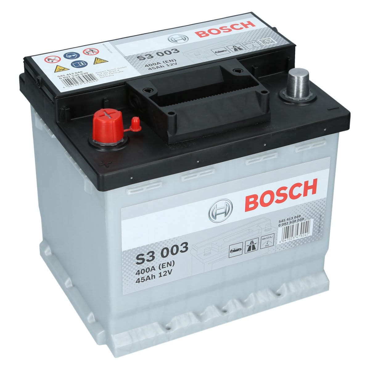 Bosch S3 003 12V 45Ah 400 A Autobatterie