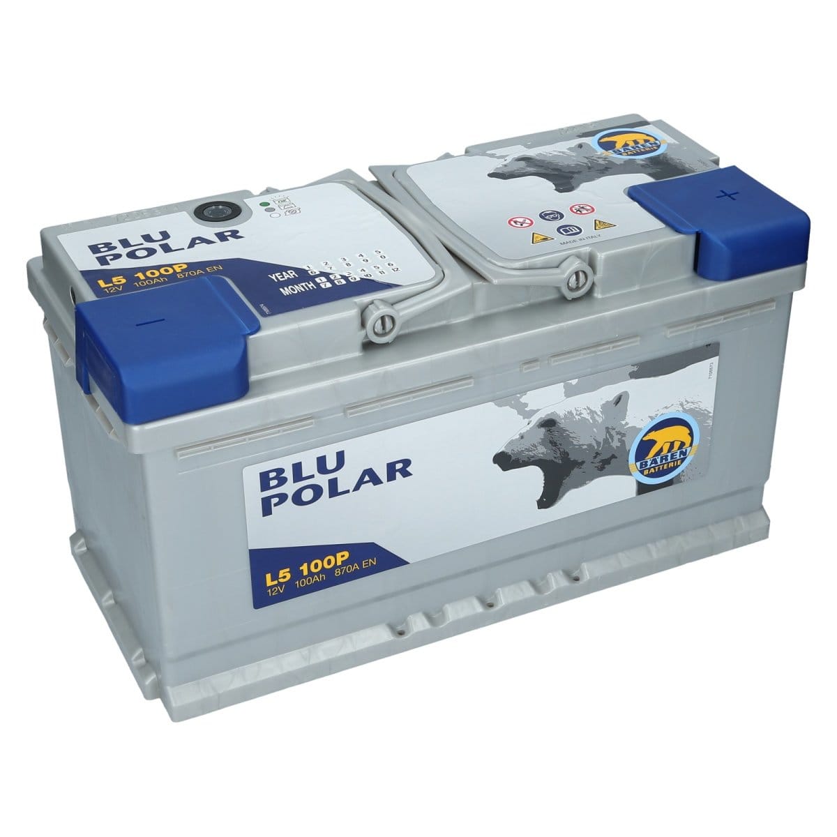 Bären Blu Polar 12V 100Ah 870 A [L5 100P] Autobatterie