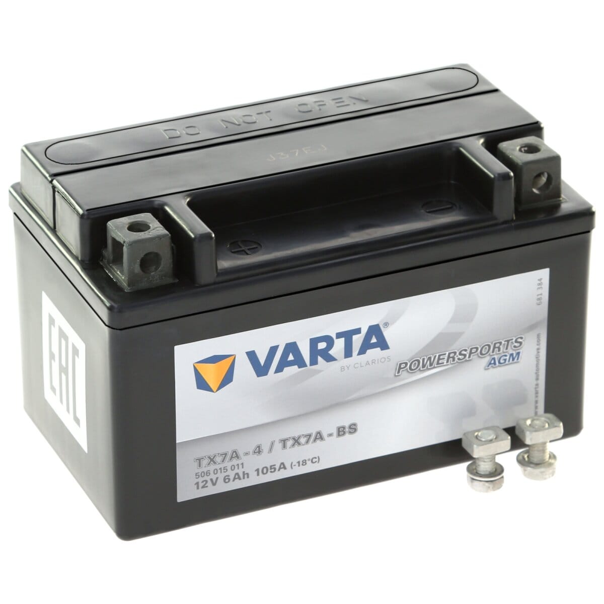 Varta YTX7A-4 | YTX7A-BS Motorradbatterie 12V 6Ah