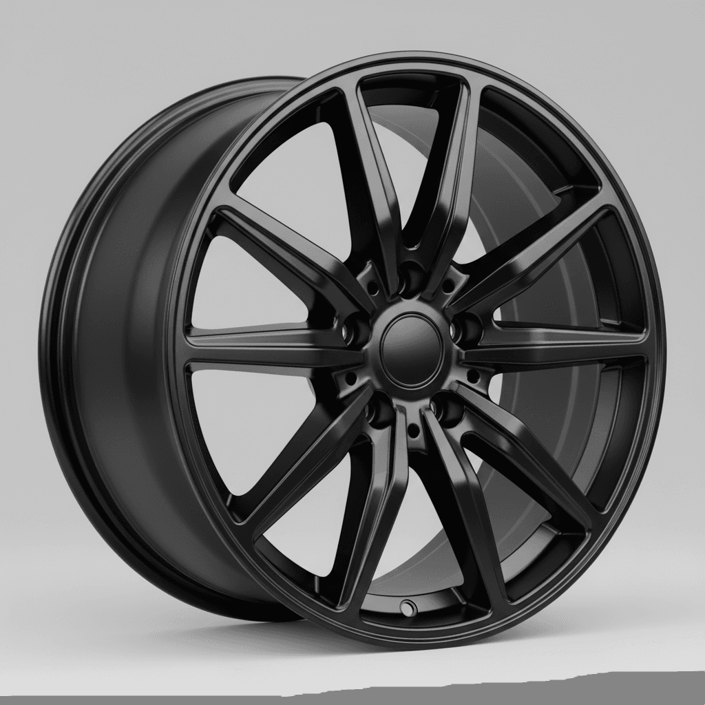 Axxion AX9 schwarz hochglanzpoliert 9x20 ET35 - LK5/112 ML66.6