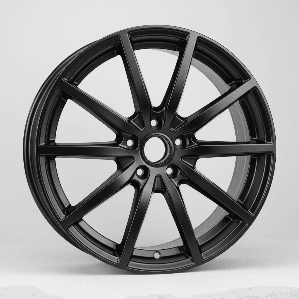 Brock B40 satin-black lackiert 9x19 ET34 - LK5/110 ML65.1