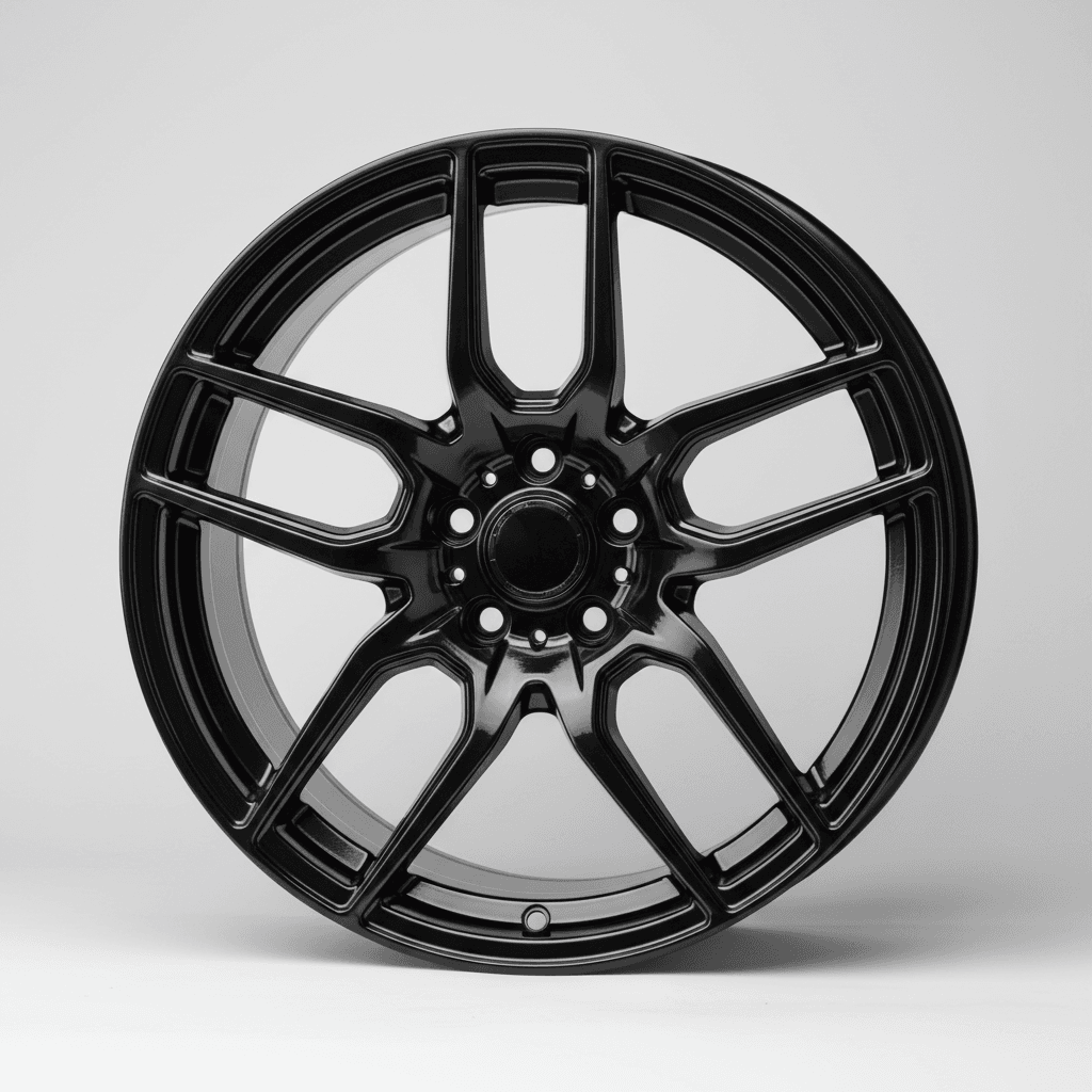 Japan Racing Wheels JR36 gloss black 10x20 ET35 - LK5/120 ML72.6