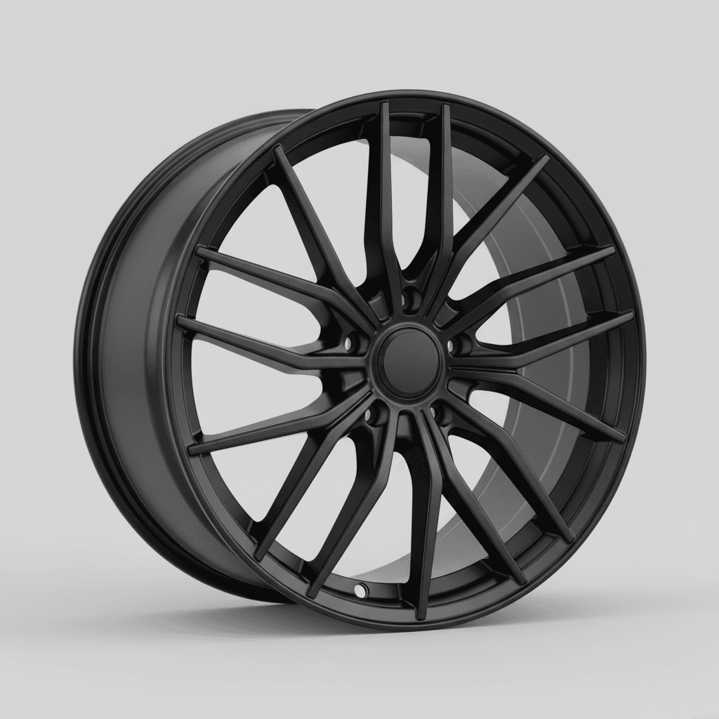 MWD 16293 schwarz 6x16 ET38 - LK5/114.3 ML66.1