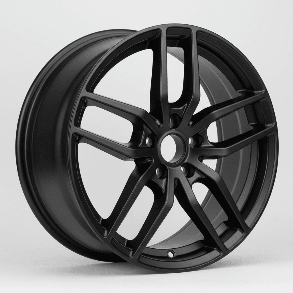 MAM B3 black painted 8.5x19 ET30 - LK5/112 ML66.65