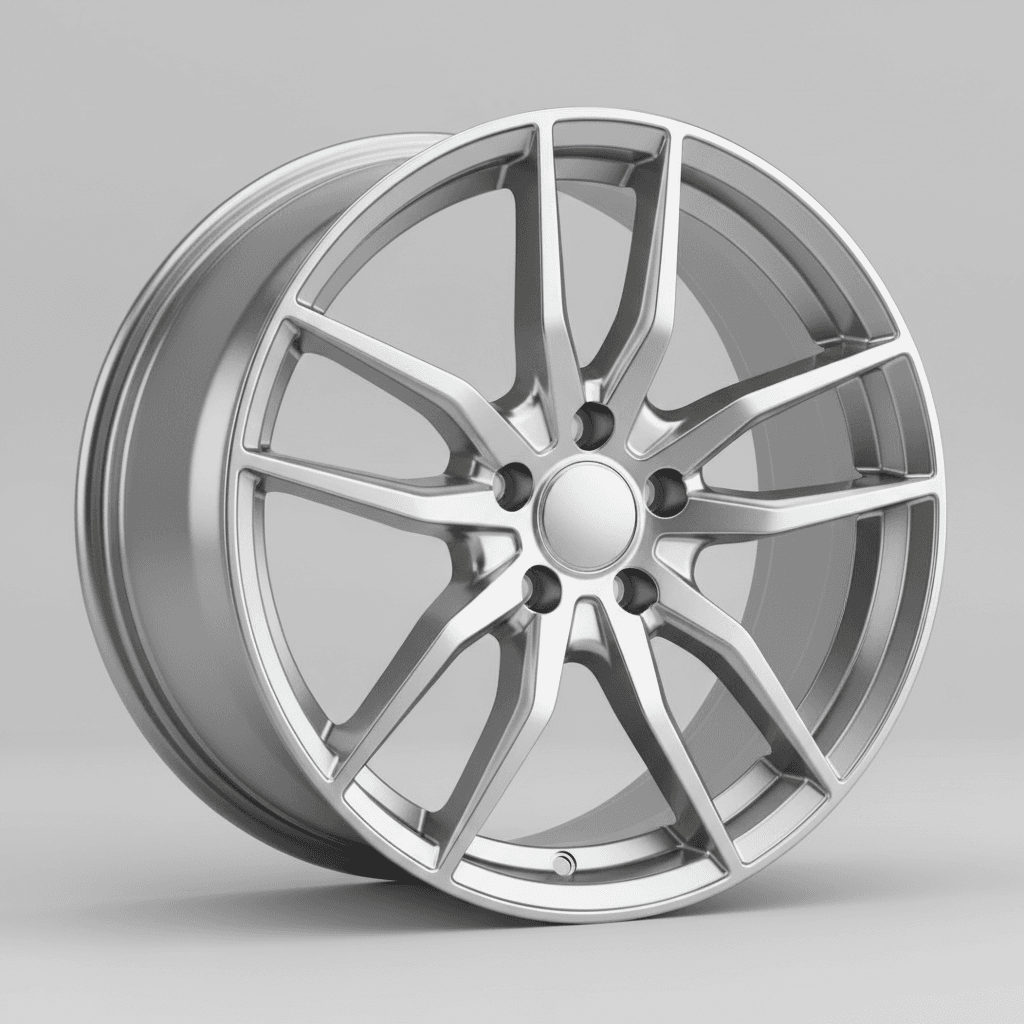 RC-Design RC30 kristallsilber lackiert 6x15 ET50 - LK4/100 ML60.1
