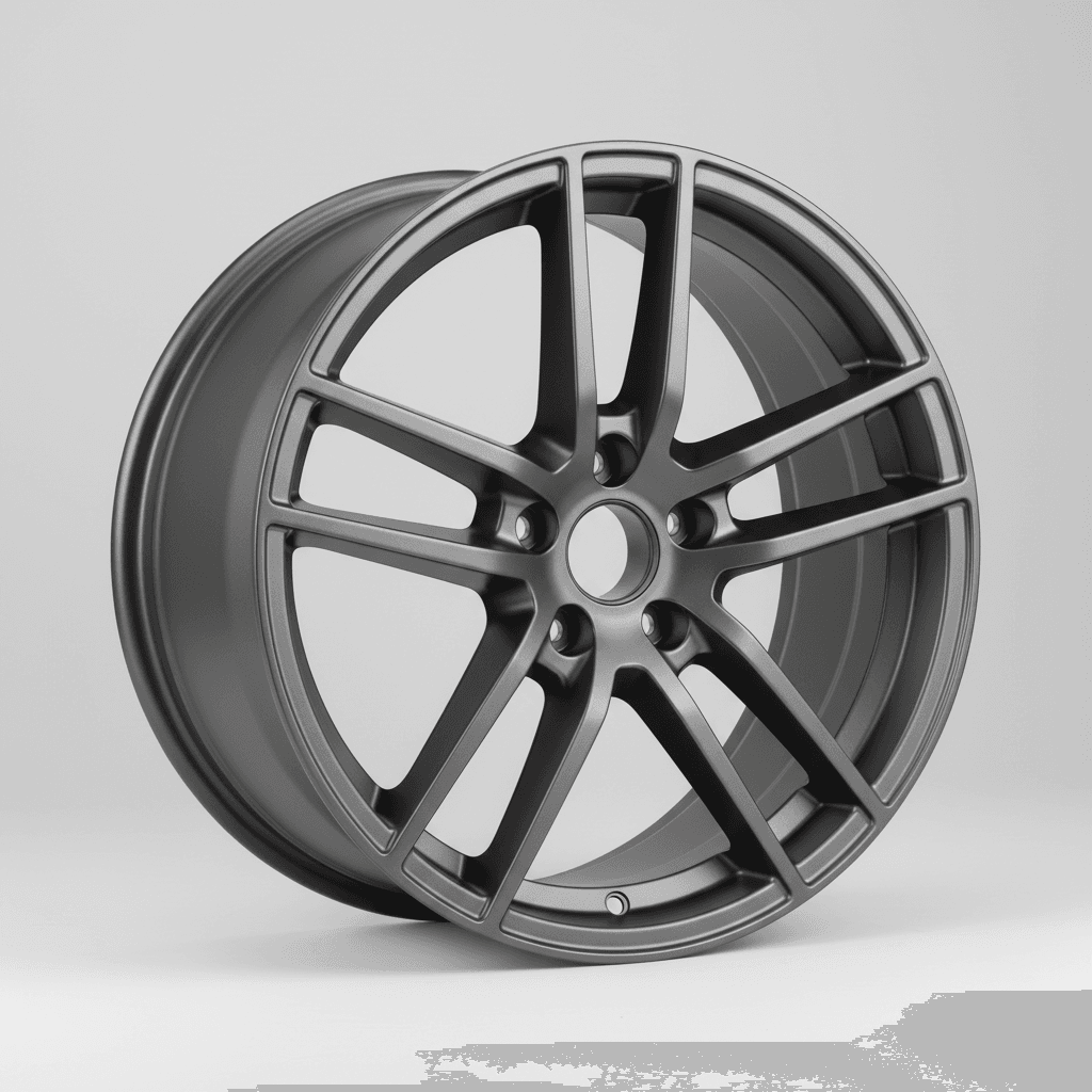 OZ Superturismo Aero star graphite 8.5x19 ET38 - LK5/112 ML75