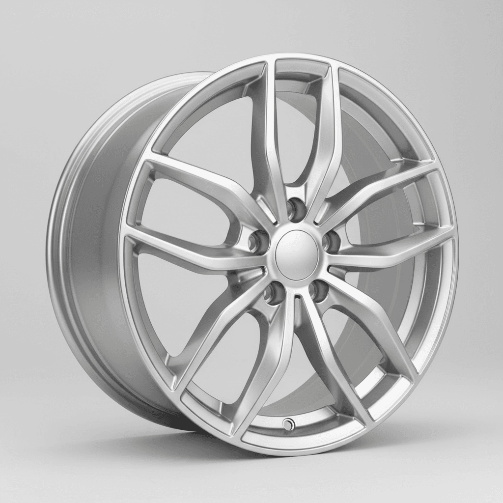 DBV Navigio TY silber metallic 8x18 ET45 - LK5/114.3 ML71.6