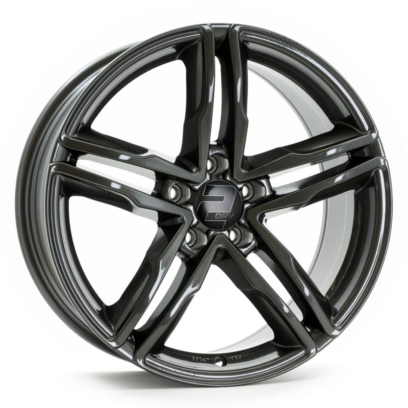2DRV WH11 dark gunmetal lackiert 8.5x19 ET35 - LK5/112 ML66.6