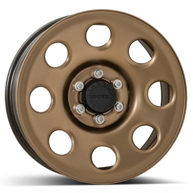 Dotz Outland bronze matt 8x18 ET45 - LK6/130 ML84