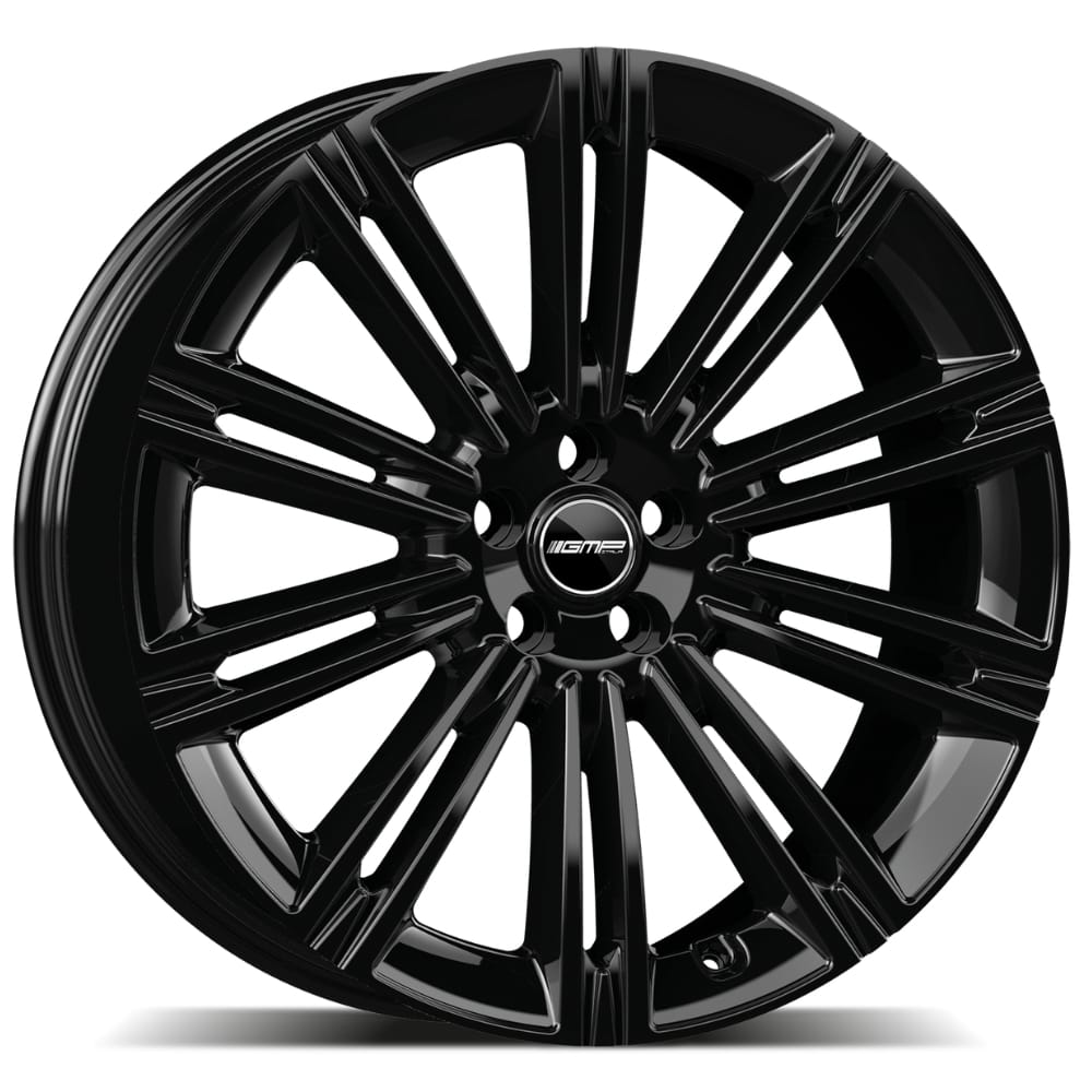 GMP Experience glossy black 9.5x23 ET40 - LK5/120 ML72.6