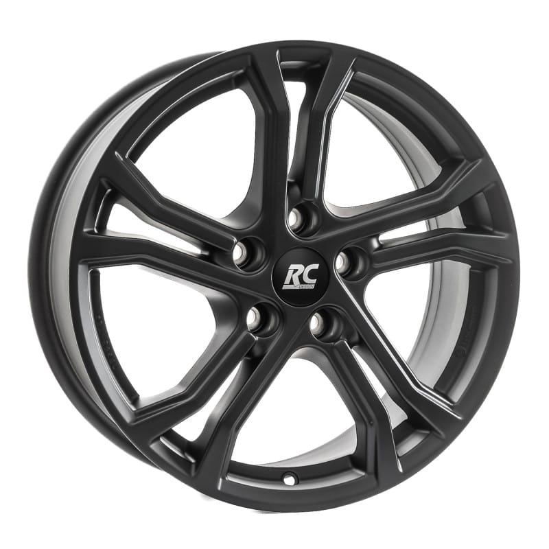 RC-Design TDG2 satin-black matt-lackiert 7.5x17 ET40 - LK5/114.3 ML60.1