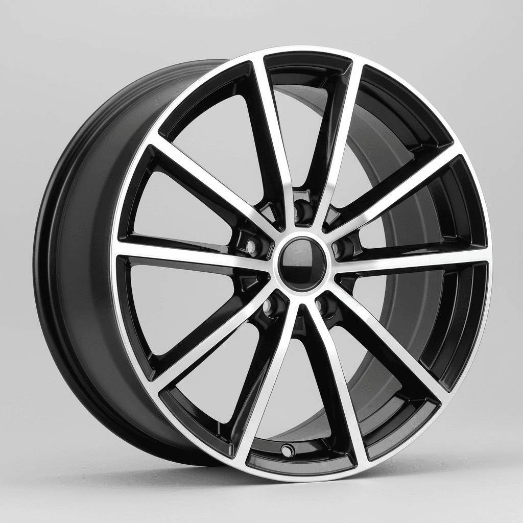 Oxxo Vidorra black / polished 6.5x16 ET20 - LK4/108 ML65.1