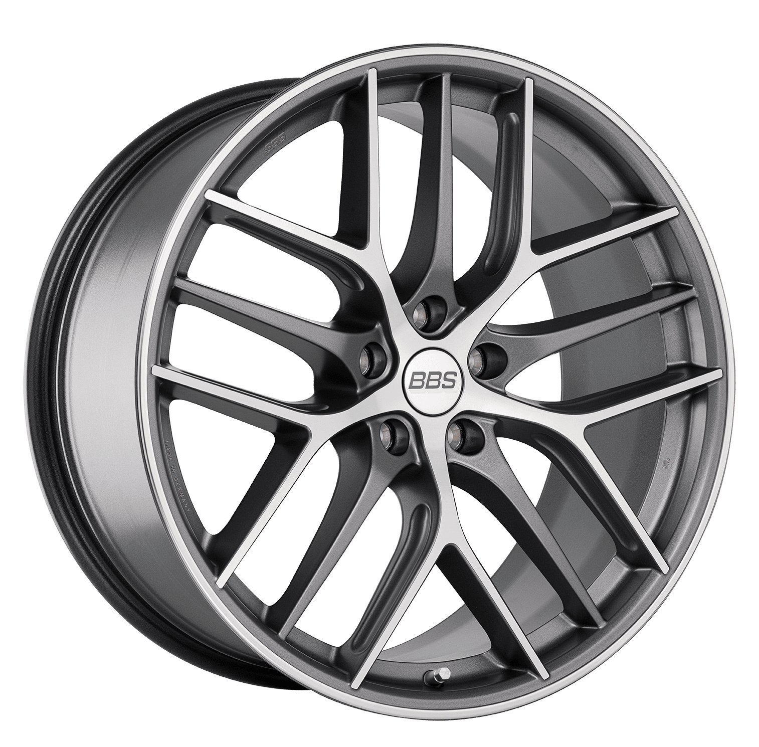 BBS CC-R graphit diamantgedreht matt 10.5x20 ET34 - LK5/112 ML82