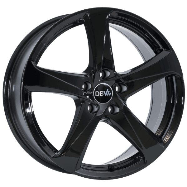 DBV 5SP 001 schwarz 6.5x16 ET35 - LK5/114.3 ML74.1