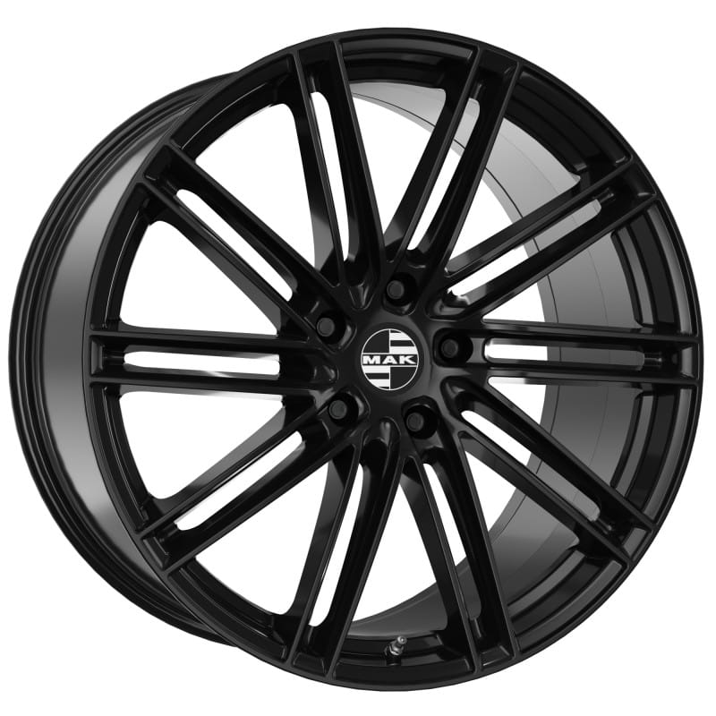 Mak Leipzig-D gloss black 10.5x20 ET55 - LK5/130 ML71.6