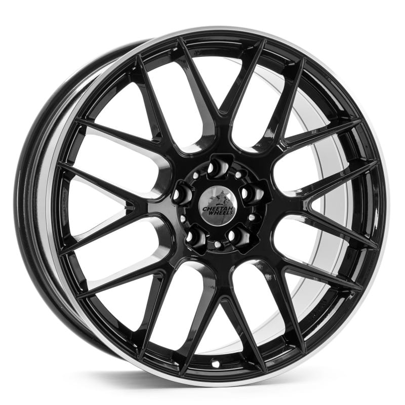Cheetah Wheels CV.03 black horn polished 8.5x19 ET45 - LK5/112 ML70.4