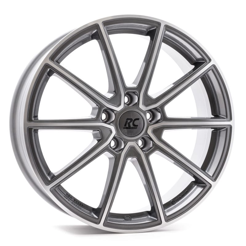 RC-Design RC32 himalaya-grey front-poliert 7.5x17 ET54 - LK5/112 ML66.7