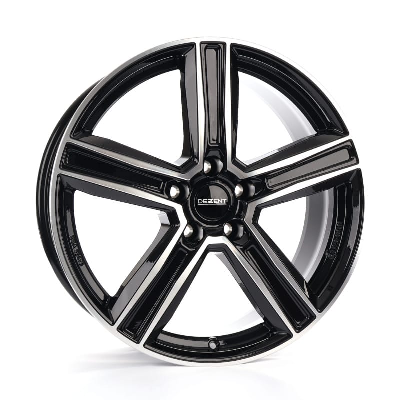Dezent KG black/polished 7.5x19 ET53.5 - LK5/112 ML66.6