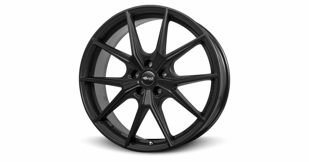 Brock B40 satin-black lackiert 9x20 ET37.5 - LK5/108 ML63.4