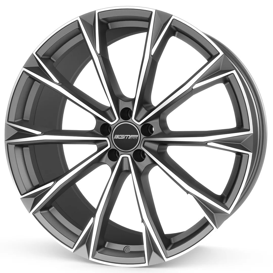 GMP Totale matt anthracite diamond 11.5x23 ET61 - LK5/130 ML71.6