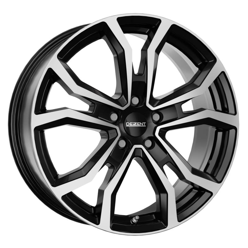 Dezent TV black/polished 6.5x17 ET49 - LK5/112 ML57.1