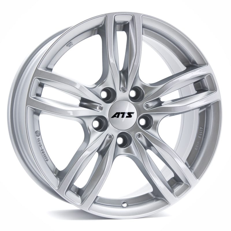 ATS Evolution polar-silber 7x16 ET52 - LK5/112 ML66.5