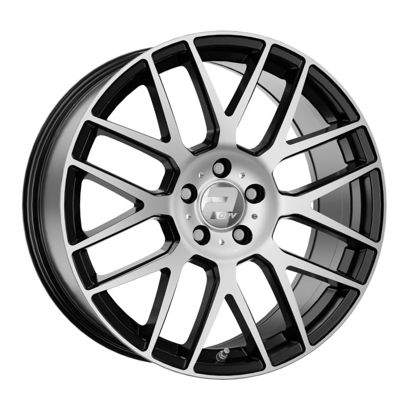 2DRV WH26 schwarz hochglanzpoliert 7.5x17 ET45 - LK5/114.3 ML72.6