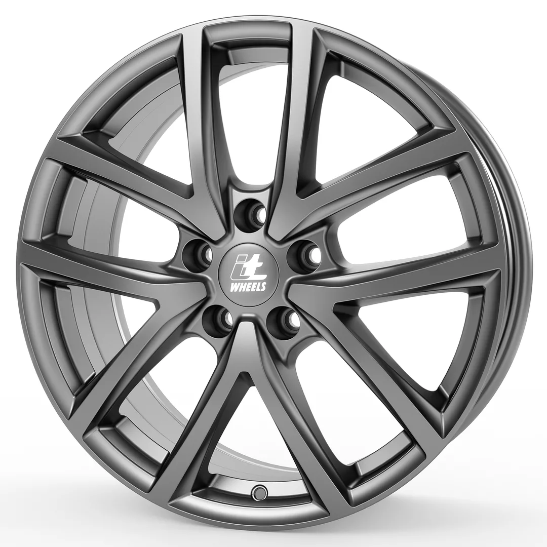 itWheels Mira gloss titanium 6.5x16 ET45 - LK5/108 ML65.1