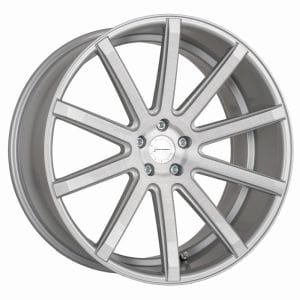 Corspeed Deville silver-brushed-surface 11x23 ET15 - LK5/112 ML73.1