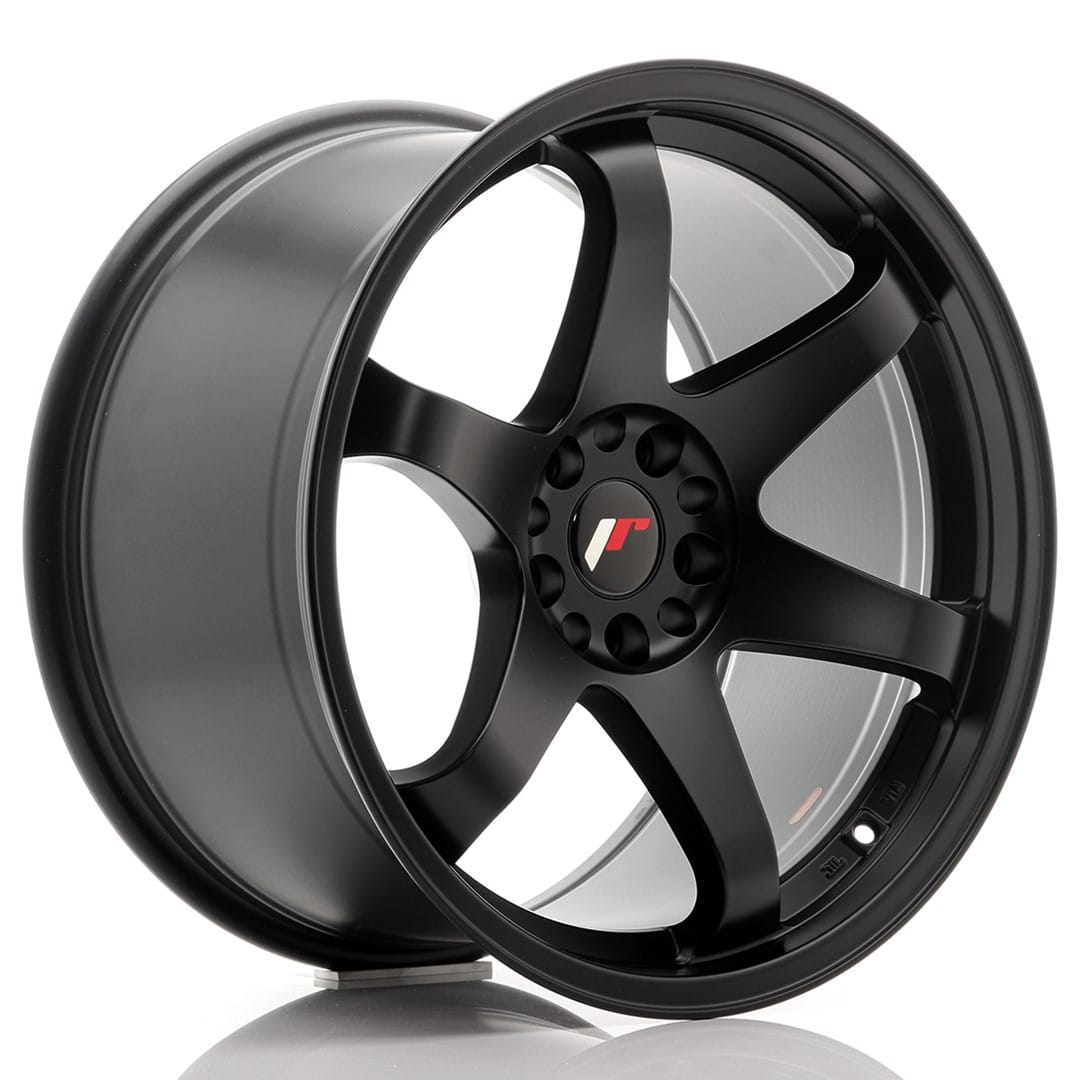 Japan Racing Wheels JR3 matt black 9x18 ET35 - LK5/114.3 ML67.1