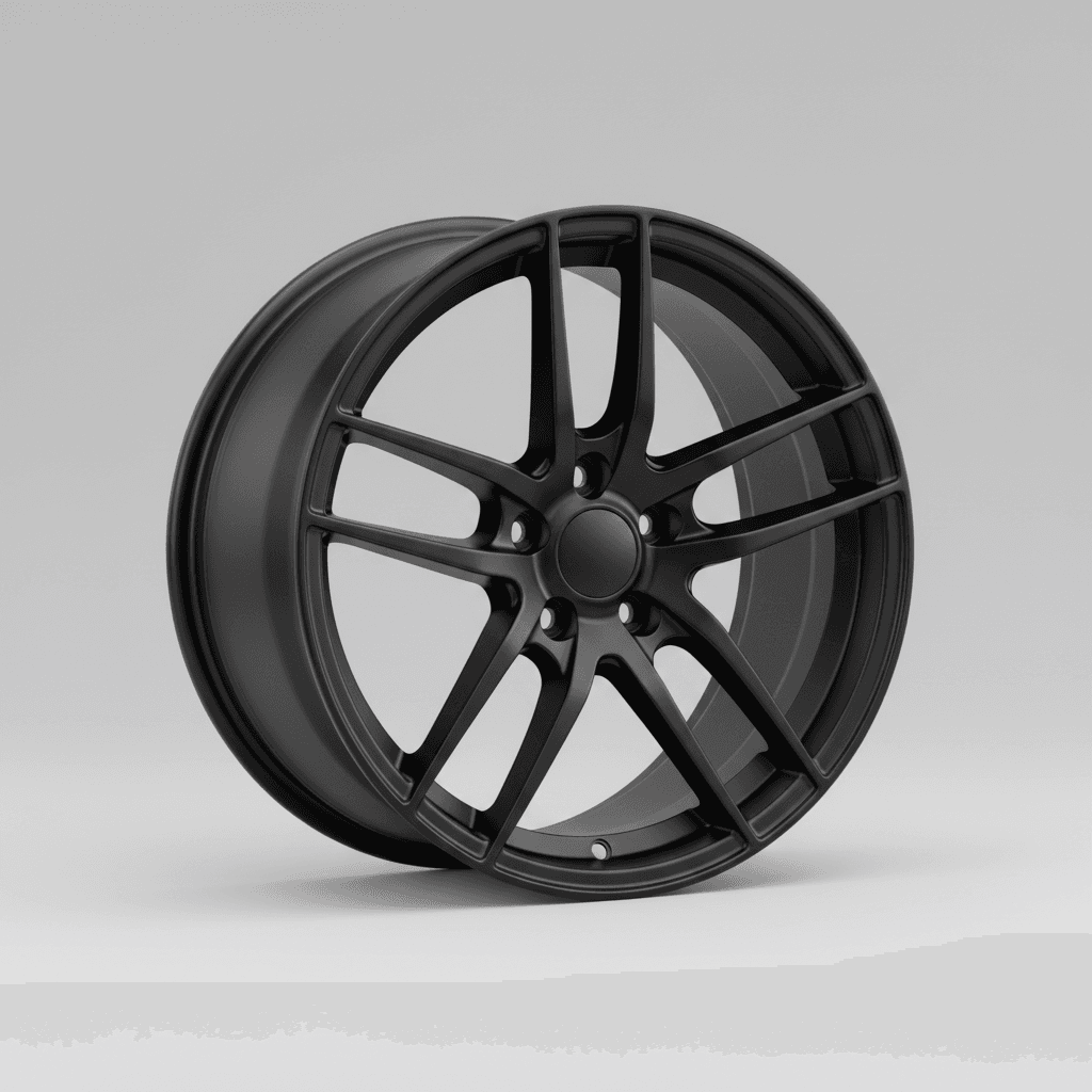 Sparco Assetto Gara matt black 7.5x17 ET48 - LK5/112 ML73.1