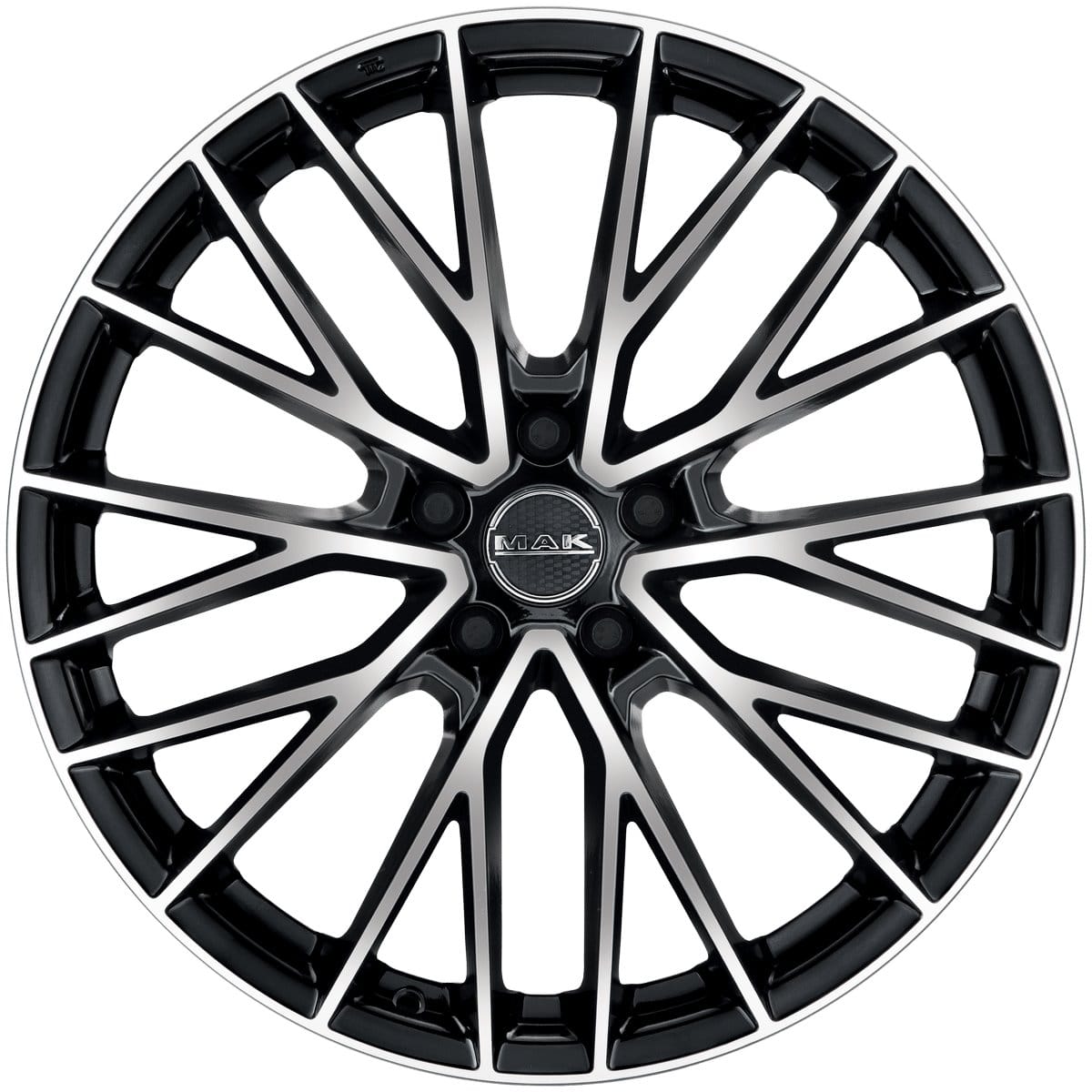 Mak Speciale-D black mirror 11.5x23 ET61 - LK5/130 ML71.6