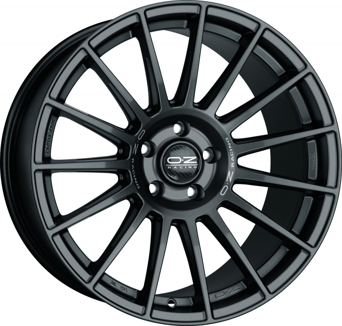 OZ Superturismo Dakar matt graphite 11.5x21 ET38 - LK5/112 ML66.56