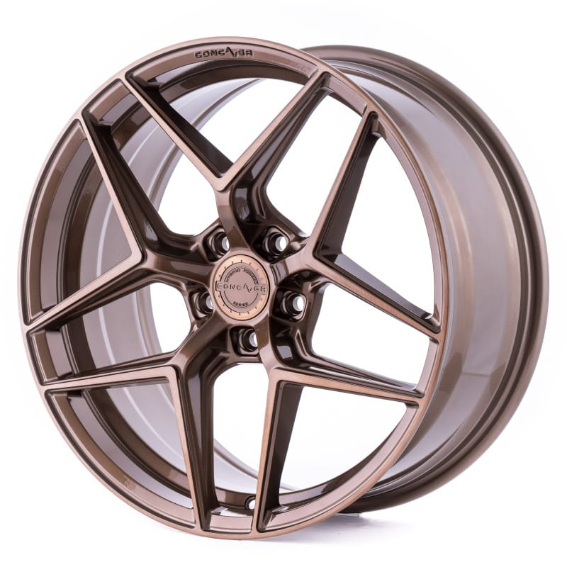 Concaver CVR2 brushed bronze 11x22 ET54 - LK5/130 ML74.1