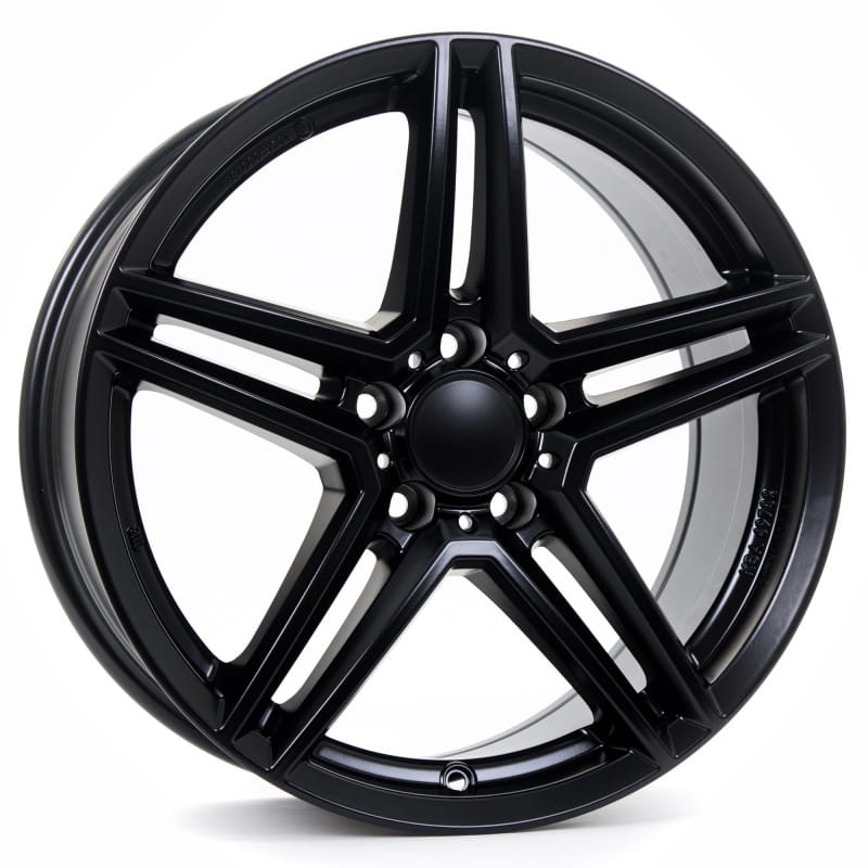 Rial M10 racing-schwarz 6.5x16 ET49 - LK5/112 ML66.5