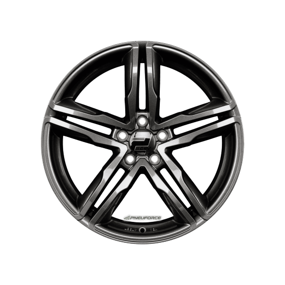 2DRV WH11 dark gunmetal lackiert 7.5x17 ET40 - LK5/112 ML66.6