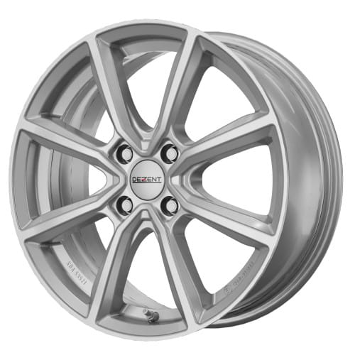 Dezent TN silver 7x18 ET47.5 - LK4/108 ML63.4