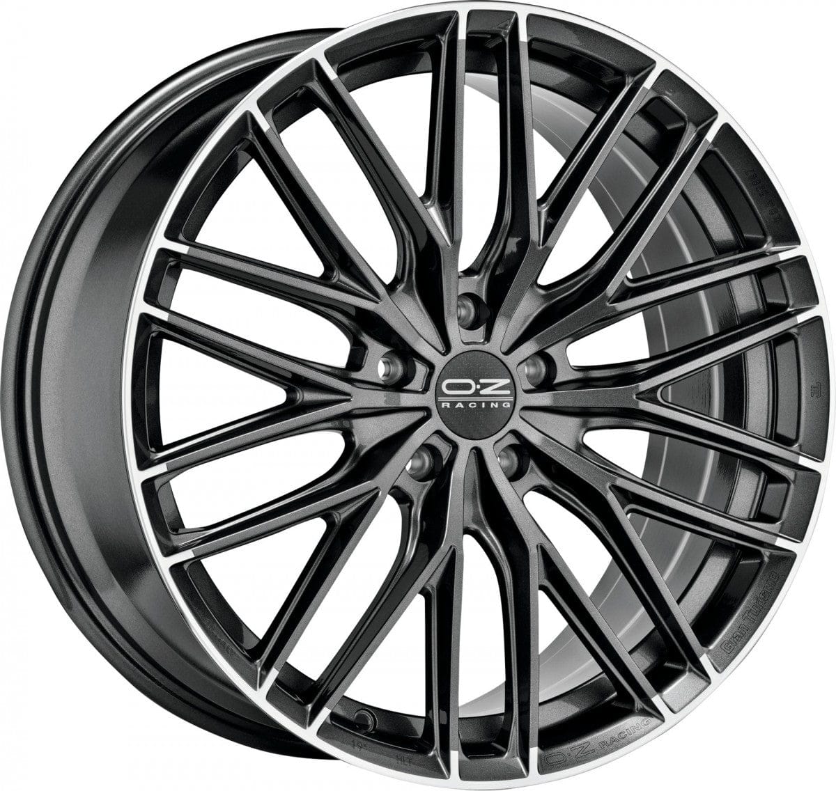 OZ Gran Turismo HLT star graphite diamond lip 11x20 ET20 - LK5/112 ML75