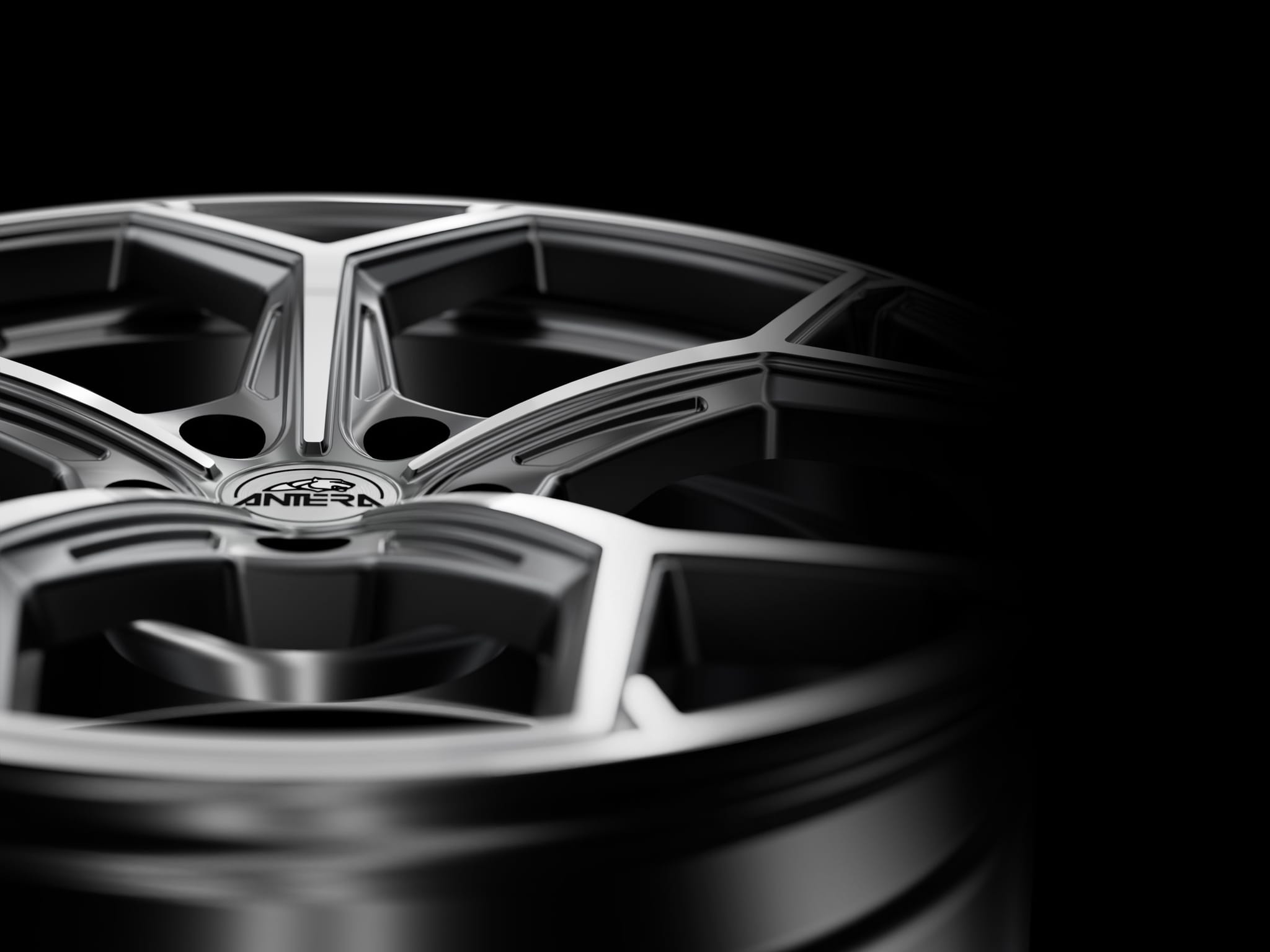Antera A101 moon grey diamond 11.5x22 ET17 - LK5/130 ML71.6