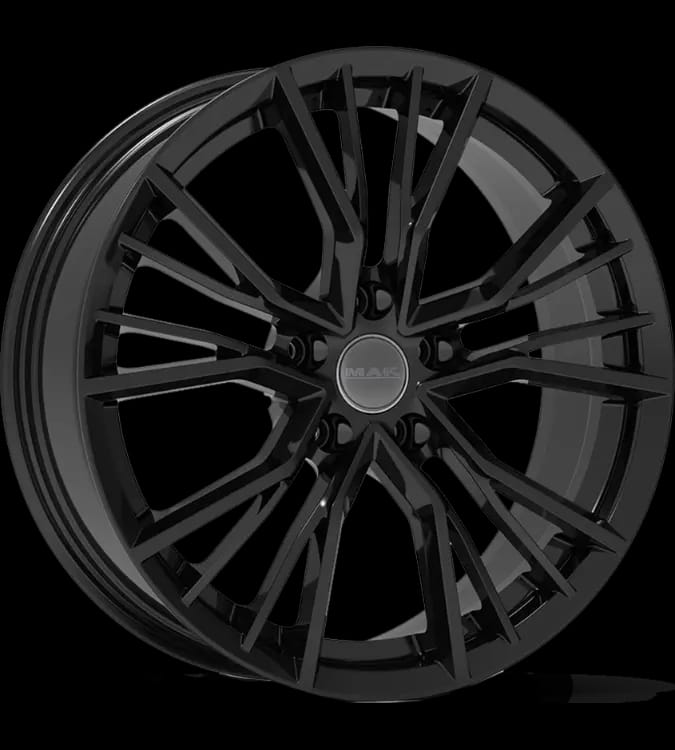 Mak Union gloss black 8.5x21 ET43 - LK5/112 ML66.45