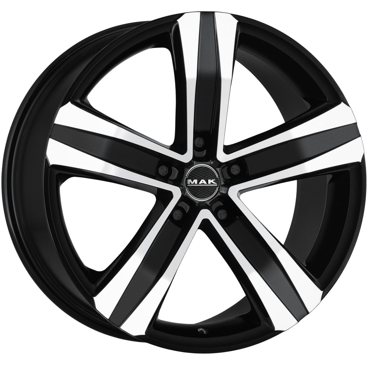 Mak Stone 5 black mirror 7.5x18 ET50 - LK5/120 ML65.1