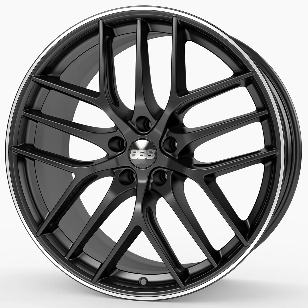 BBS CC-R schwarz matt 10.5x20 ET34 - LK5/112 ML82