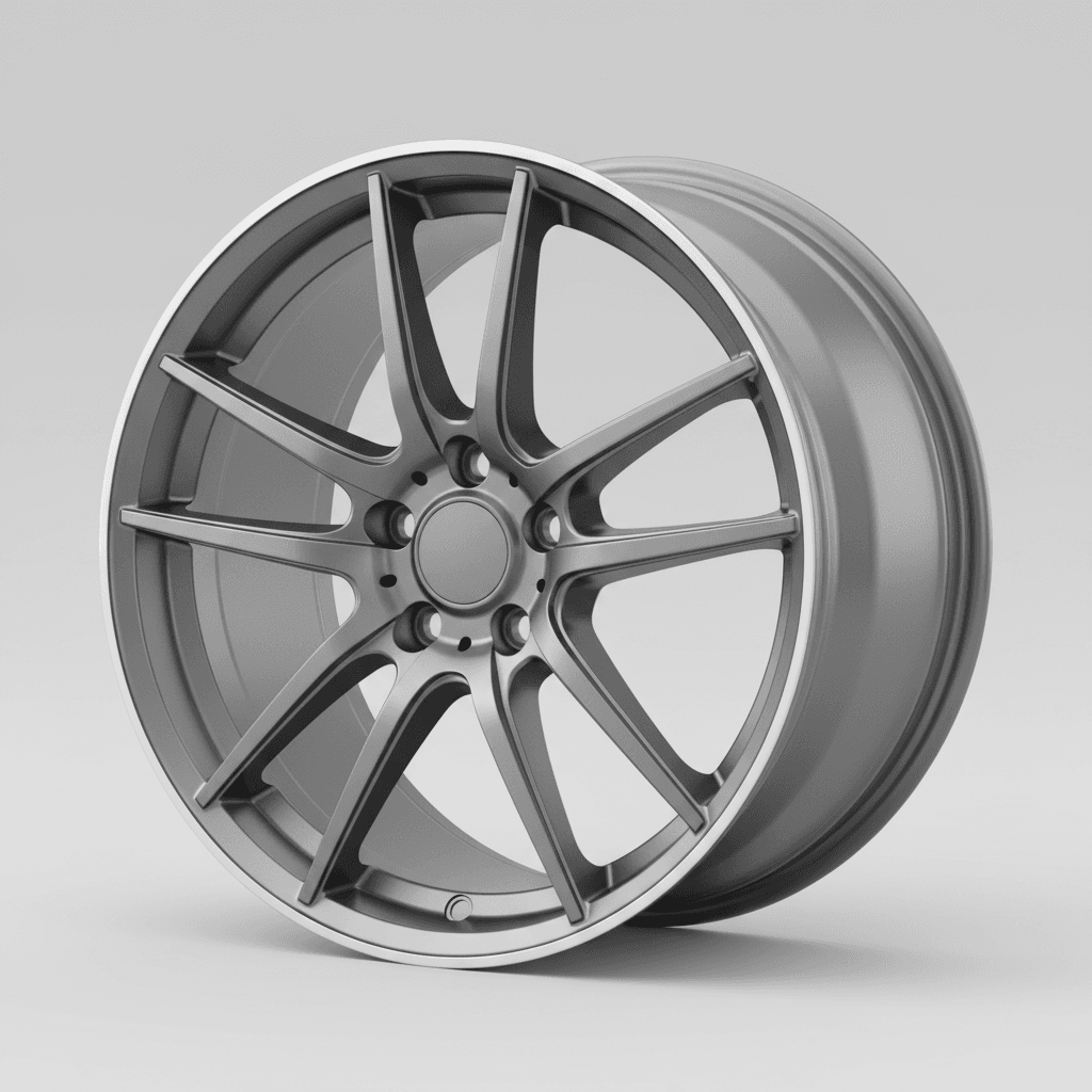 Corspeed Deville gunmetal / Undercut Color Trim weiss 8.5x19 ET45 - LK5/112 ML73.1