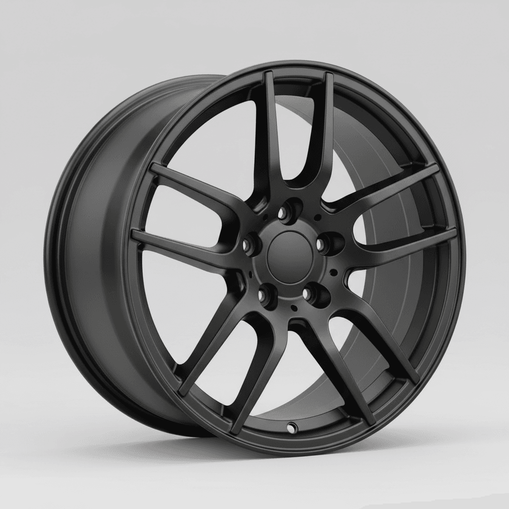 OZ Formula HLT matt black 7.5x17 ET45 - LK5/114.3 ML75