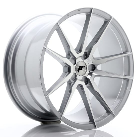 Japan Racing Wheels JR21 silver machined face 10x20 ET40 - LK5/112 ML66.6