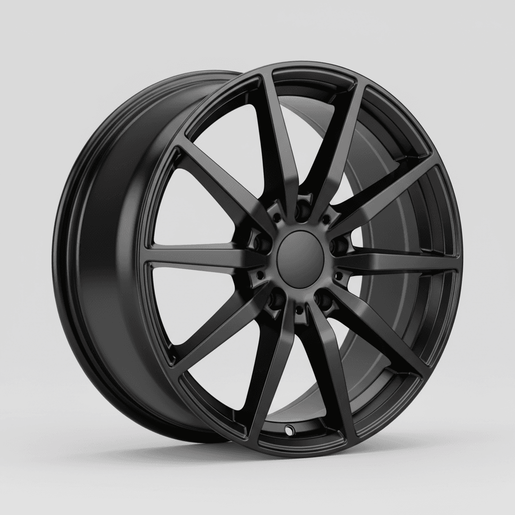 Borbet XR black glossy 7.5x17 ET29 - LK5/112 ML66.6
