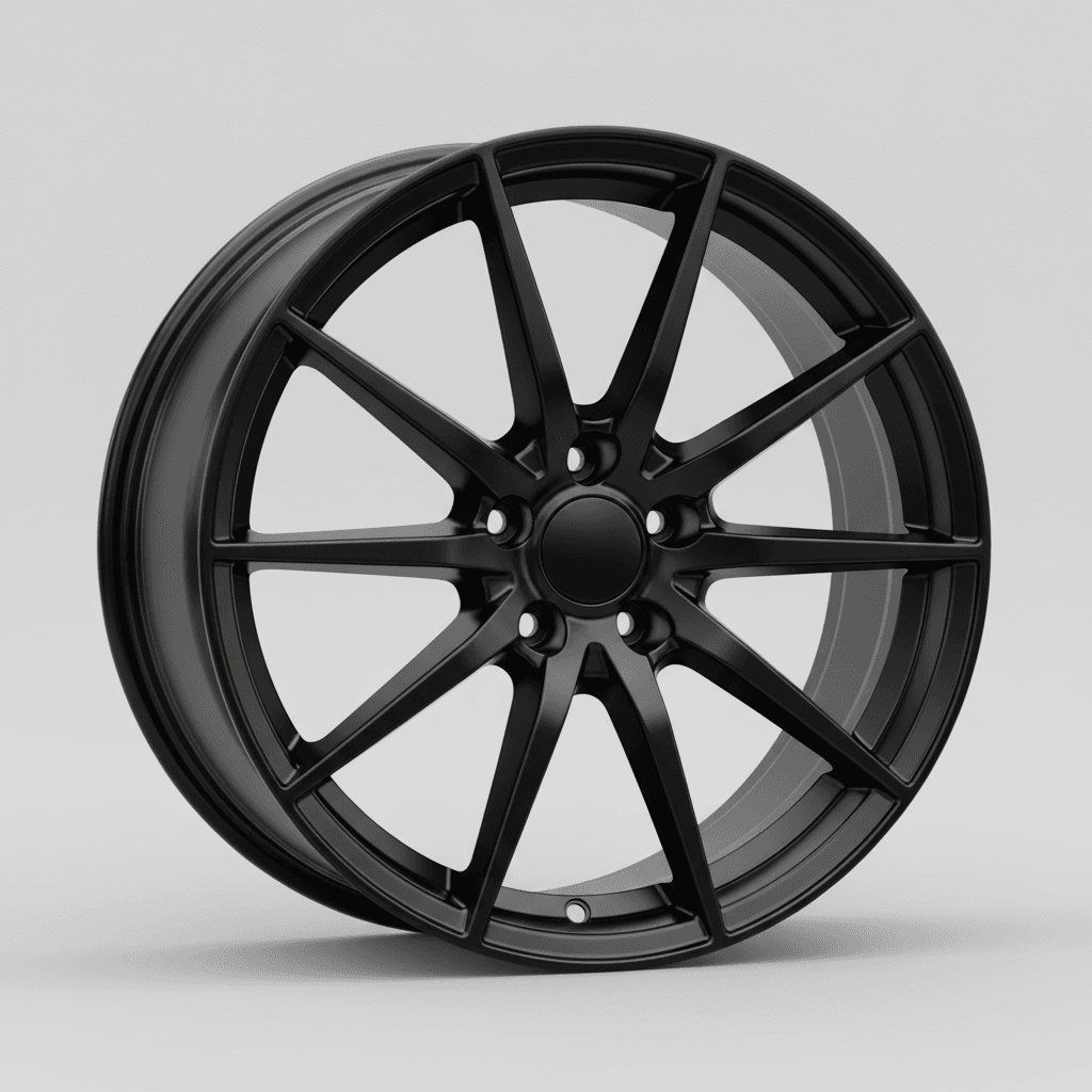 Borbet T10 black glossy 6x15 ET40 - LK4/98 ML58.1
