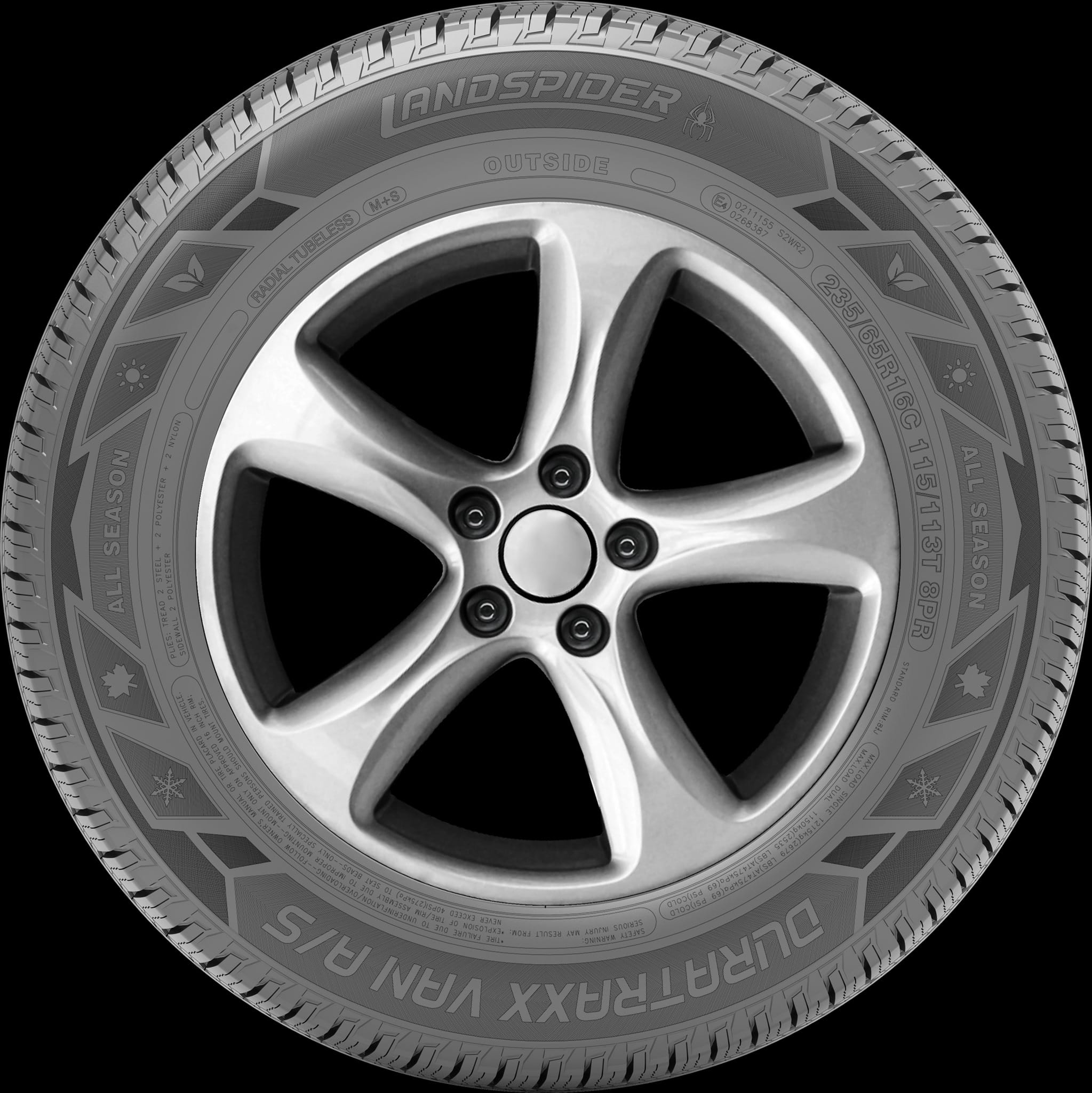 Landspider Duratraxx Van A/S 3PMSF