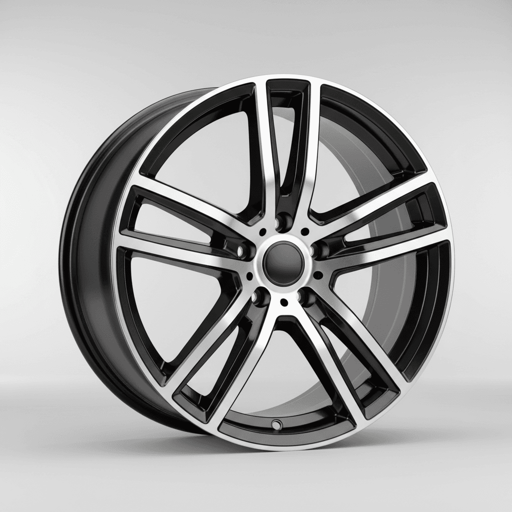 Proline PF25 forged black polished 10.5x20 ET50 - LK5/112 ML57.1