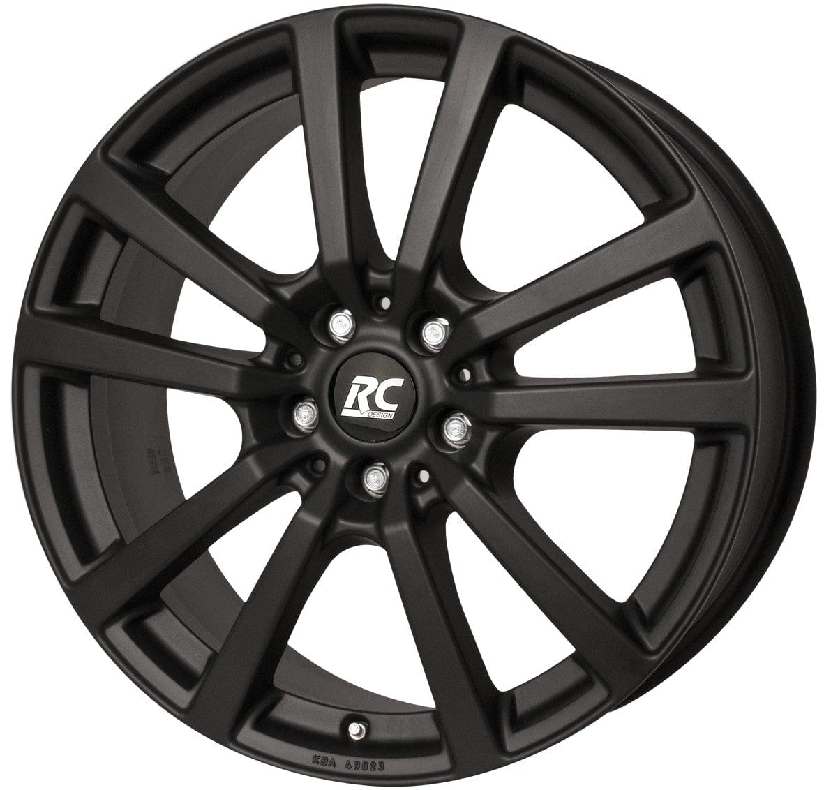 RC-Design RC25 schwarz-matt lackiert 8x18 ET53 - LK5/112 ML66.6